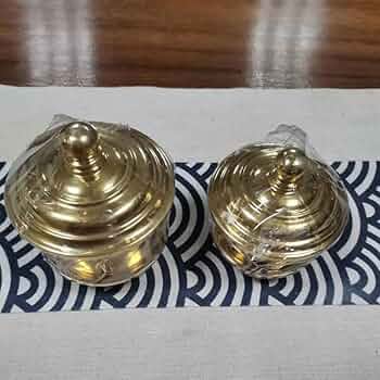 修縁堂】 4器1セット 洒水器 塗香器 食事器 法具 真鍮制